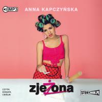 CD MP3 ZJEŻONA. Autor: Kapczyńska Anna. SmakLiter.pl Okładka książki CD MP3 ZJEŻONA