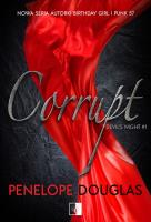 Corrupt. Autor: Penelope Douglas. SmakLiter.pl Okładka książki Corrupt