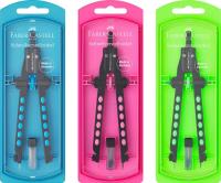 Opakowanie Cyrkiel Factory neon mix FABER CASTELL