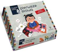 Czytam sobie. Pierwsze słowa. Zestaw edukacyjny. Autor: Rafał Witek, Buchner-Jeziorska Anna, Ewa Poklewska-Koziełło (ilus. SmakLiter.pl Okładka książki Czytam sobie. Pierwsze słowa. Zestaw edukacyjny