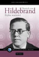 Okładka książki Dietrich von Hildebrand. Etyka wartości