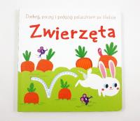 Dotknij poczuj i podążaj po śladzie II Zwierzęta. Autor:   Praca zbiorowa. SmakLiter.pl Okładka książki Dotknij poczuj i podążaj po śladzie II Zwierzęta