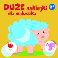 Okładka książki Duże naklejki dla maluszka - owieczka 2+