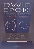 Dwie epoki. Autor: Andrzej Friszke, Marek Kornat (red.), Stemplowski Ryszard. SmakLiter.pl Okładka książki Dwie epoki