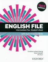 English File 3E Intermediate Plus SB + online. Autor: Latham-Koenig Christina, Oxenden Clive, Mike Boyle. SmakLiter.pl Okładka książki English File 3E Intermediate Plus SB + online
