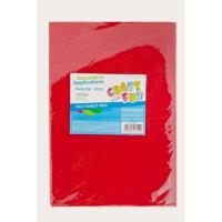Opakowanie Filc arkusz czerwony 20x30 5el