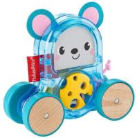 Opakowanie Fisher Price Kolorowe zwierzątka na kółkach GLD02