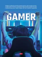 Gamer. Autor: Ogrocka Angelika. SmakLiter.pl Okładka książki Gamer