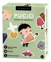 Gra Pucio Gdzie To Położyć?. Autor: Galewska-Kustra Marta. SmakLiter.pl Okładka książki Gra Pucio Gdzie To Położyć?