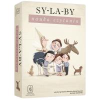 Gra - Sylaby. Nauka czytania. Autor: Agnieszka Łubkowska. SmakLiter.pl Okładka książki Gra - Sylaby. Nauka czytania