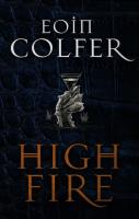 Highfire. Autor: Eoin Colfer. SmakLiter.pl Okładka książki Highfire