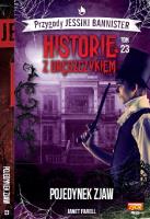 Historie z dreszczykiem J.Bannister 23. Autor: JANET FARELL. SmakLiter.pl Okładka książki Historie z dreszczykiem J.Bannister 23