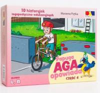 Historyjki obrazkowe. Papuga Aga opowiada cz. 4. Wydawca: KOMLOGO. SmakLiter.pl Opakowanie Historyjki obrazkowe. Papuga Aga opowiada cz. 4