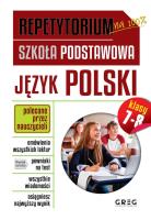 JĘZYK POLSKI REPETYTORIUM SZKOŁA PODSTAWOWA KLASY 7-8. Autor: Opracowanie zbiorowe. SmakLiter.pl Okładka książki JĘZYK POLSKI REPETYTORIUM SZKOŁA PODSTAWOWA KLASY 7-8