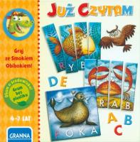 Już czytam Gra ze smokiem obibokiem. Wydawca: Granna. SmakLiter.pl Opakowanie Już czytam Gra ze smokiem obibokiem