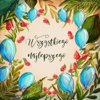 Okładka książki Karnet 155x155 Balony 2