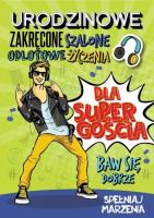 Karnet Bueno B6 + koperta wzór nr 06 Urodziny. Wydawca: STAMP. SmakLiter.pl Opakowanie Karnet Bueno B6 + koperta wzór nr 06 Urodziny