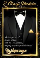 Opakowanie Karnet Bueno B6 + koperta wzór nr 08 Urodziny