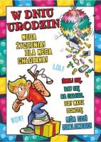 Karnet Young B6 + koperta wzór nr 027 Urodziny. Wydawca: STAMP. SmakLiter.pl Opakowanie Karnet Young B6 + koperta wzór nr 027 Urodziny