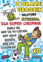 Opakowanie Karnet Young B6 + koperta wzór nr 029 Urodziny