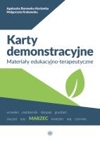Karty demonstracyjne Marzec Materiały edukacyjno-terapeutyczne. Autor: Agnieszka Borowska-Kociemba, Małgorzata Krukowska. SmakLiter.pl Okładka książki Karty demonstracyjne Marzec Materiały edukacyjno-terapeutyczne