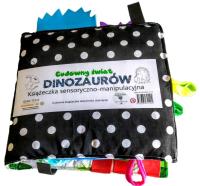 Książeczka sens.-manipul. Cudowny świat dinozaurów. Autor: prava zbiorowa. SmakLiter.pl Okładka książki Książeczka sens.-manipul. Cudowny świat dinozaurów