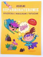 Okładka książki Książeczki z naklejkami i tatuażami Superbohaterowie