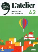 Okładka książki L’Atelier A2 Methode de Francais + DVD