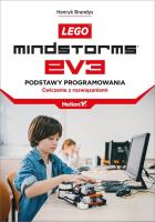 Okładka książki LEGO MINDSTORMS EV3 PODSTAWY PROGRAMOWANIA ĆWICZENIA Z ROZWIĄZANIAMI