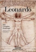 Leonardo da Vinci 1452-1519 The Complete Drawings. Autor: Nathan Johannes, Frank Zollner. SmakLiter.pl Okładka książki Leonardo da Vinci 1452-1519 The Complete Drawings