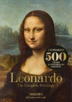 Leonardo da Vinci The Complete Paintings. Autor: Frank Zollner. SmakLiter.pl Okładka książki Leonardo da Vinci The Complete Paintings