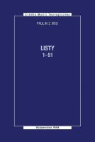 Okładka książki Listy