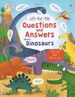 LTF QUESTIONS & ANSWERS DINOSA. Autor: Katie Daynes. SmakLiter.pl Okładka książki LTF QUESTIONS & ANSWERS DINOSA