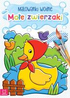 Okładka książki Malowanki wodne. Świat małych zwierzaków