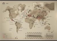 Opakowanie MAPA ZDRAPKA SZCZYTÓW ŚWIATA