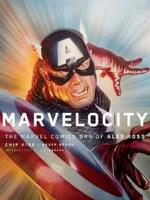 Marvelocity The Marvel Comics. Autor: Kidd Chip. SmakLiter.pl Okładka książki Marvelocity The Marvel Comics
