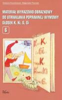 Materiał wyrazowo-obrazkowy.. głosek K, Ki, G, Gi. Autor: Krzysztoszek Grażyna, Piszczek Małgorzata. SmakLiter.pl Okładka książki Materiał wyrazowo-obrazkowy.. głosek K, Ki, G, Gi