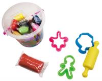 Opakowanie MODELINA KEYROAD 10 SZTUK Z FOREMKAMI I WAŁKIEM