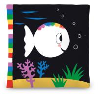 Okładka książki MOJA PIERWSZA BIAŁA RYBKA KSIĄŻECZKA SENSORYCZNA