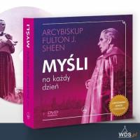 Myśli na każdy dzień + DVD. Autor: Abp Fulton J. Sheen. SmakLiter.pl Okładka książki Myśli na każdy dzień + DVD