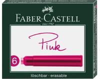 Opakowanie Naboje krótkie różowe 6szt FABER CASTELL