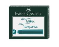 Opakowanie Naboje krótkie turkus 6szt FABER CASTELL