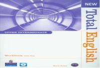 New Total English Upper-Intermediate Workbook with CD. Autor: Hall Diane, Foley Mark, Araminta Crace. SmakLiter.pl Okładka książki New Total English Upper-Intermediate Workbook with CD