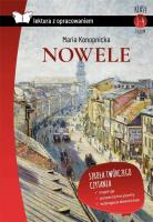 NOWELE LEKTURA Z OPRACOWANIEM. Autor: Konopnicka Maria. SmakLiter.pl Okładka książki NOWELE LEKTURA Z OPRACOWANIEM