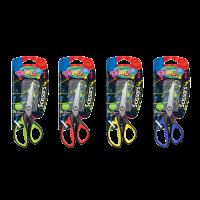 Opakowanie NOŻYCZKI SZKOLNE 13,8 CM Z GUMOWĄ RĄCZKĄ BLISTER COLORINO KIDS