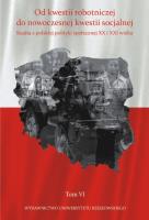 Od kwestii robotniczej do nowoczesnej kwestii socjalnej. Wydawca: Wydawnictwo Uniwersytetu Rzeszowskiego. SmakLiter.pl Opakowanie Od kwestii robotniczej do nowoczesnej kwestii socjalnej