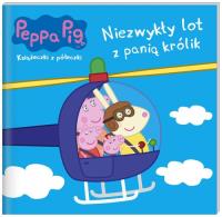 Peppa Pig Książeczki z półeczki nr wyd 61 Niezwykły lot z panią królik. Autor: Opracowanie zbiorowe. SmakLiter.pl Okładka książki Peppa Pig Książeczki z półeczki nr wyd 61 Niezwykły lot z panią królik
