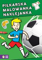 Okładka książki Piłkarska malowanka naklejanka