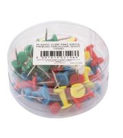 Opakowanie Pinezki tablicowe 50 sztuk D.RECT