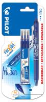 Pióro kulk. FriXion Clicker niebieski 0.7 + wkłady. Wydawca: Pilot. SmakLiter.pl Opakowanie Pióro kulk. FriXion Clicker niebieski 0.7 + wkłady